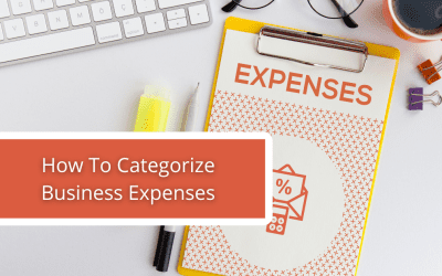 How To Categorize Business Expenses