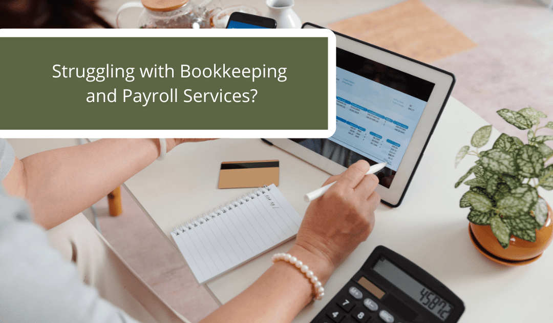 Struggling with bookkeeping and payroll services?